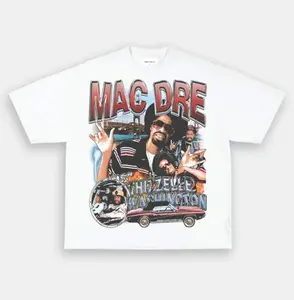 Mac Dre Big Face Icon Shirt, 90s Vintage Graphic Tee Featuring Bold Celebrity Print, Perfect TikTok Streetwear for Fans of Rap Legends, Sports Kings & Film Icons