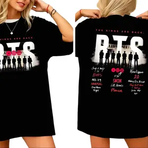 Arirang Tracklist The Kings Are Back Shirt, Bangtan 2026 Album Songs Concert Tee, Merch Gift for Fan ZIT