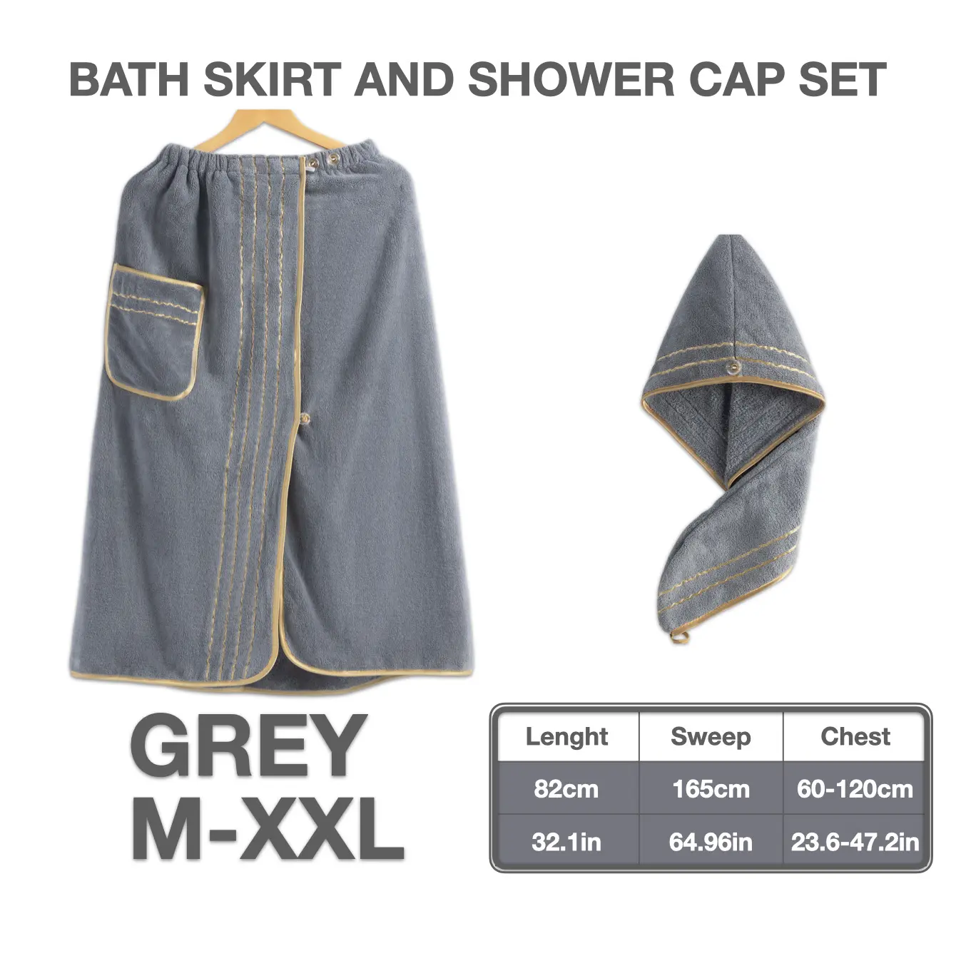 Grey M XXL