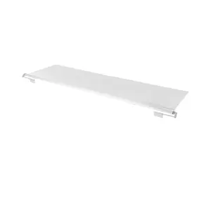VEVOR RV Slide Topper Awning Replacement Fabric, Father's Day Gift, 1" to 13' Heavy Duty Modular Outdoor White Cover for RVs