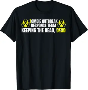 Zombie Outbreak Response Team Undead Zombie Apocalypse T-Shirt - Abigaillou Shop P3OB0B25MLD1F