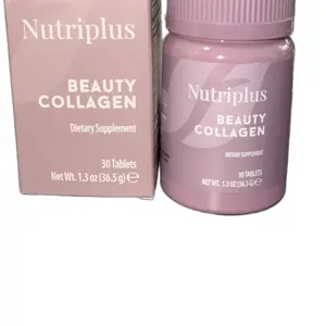 Natural Edible Healthy Beauty Collagen Nutriplus Dietary Supplement, Formulated for Skin Health Support