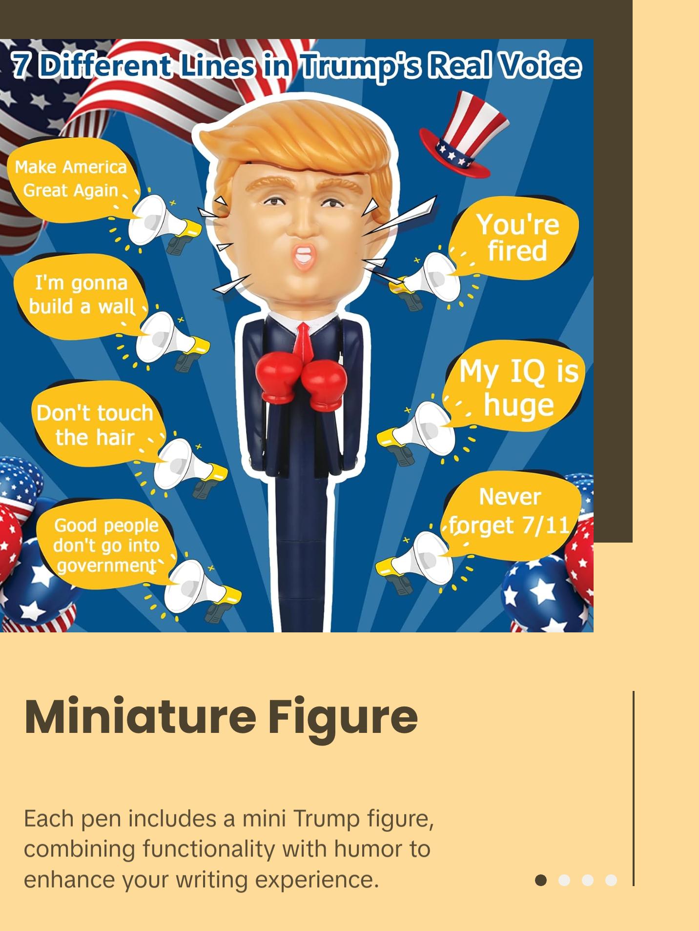 Boxing & Talking Pen Set - Pack of 2 - Ideal for Stress Relief