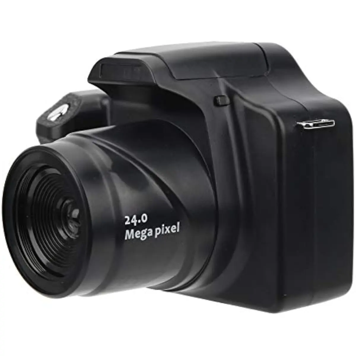 24MP Digital Camera with 18X Zoom FHD1920X1080 SLR Camera 3.0 in LCD Screen Portable Vlogging Camera Built in Flash Light for for Adult Seniors Students Kids Beginner (Standard Version + Wide-Angle
