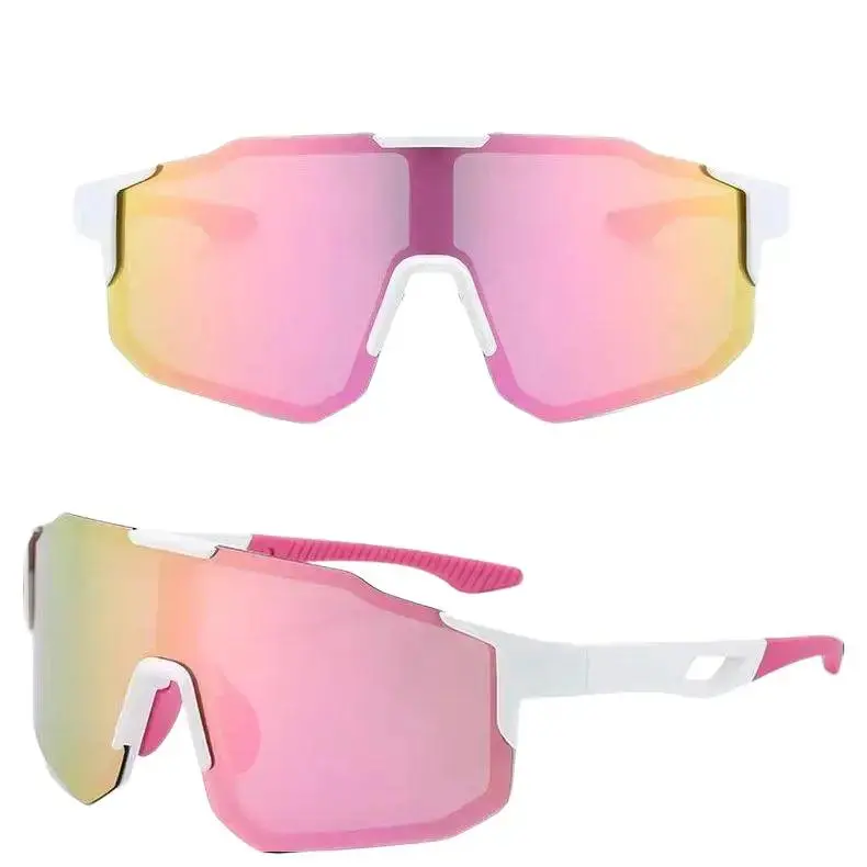 Men's Unisex Oversize Fit Western Look Photochromic Sunglasses - Windproof, Sun-Blocking Outdoor Gear for Hiking/Cycling Activities
