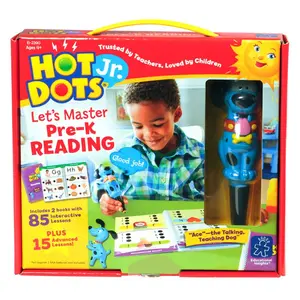 Hot Dots Jr Let’s Master Pre-K Reading Set with Ace Pen