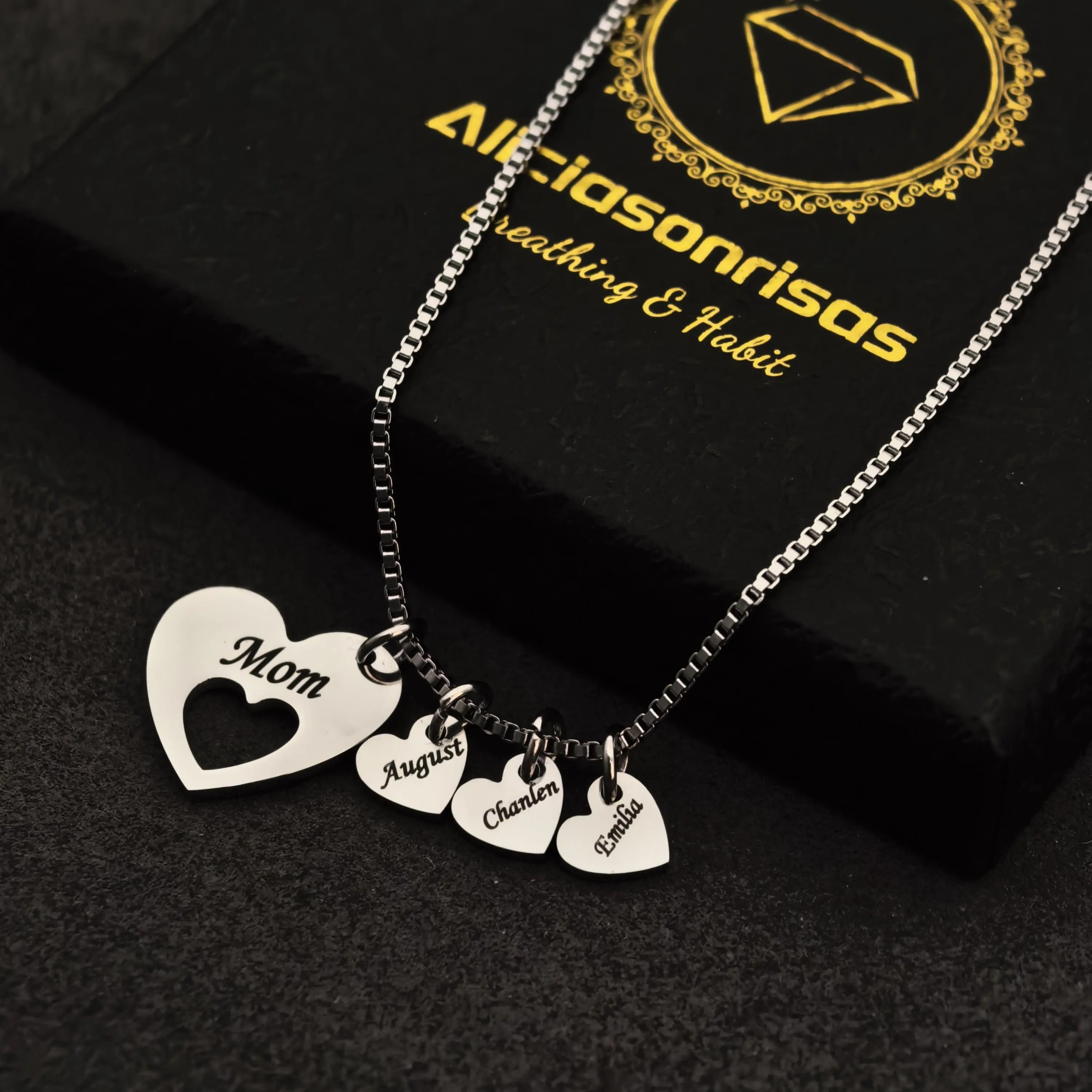 Silver - 3 Hearts 