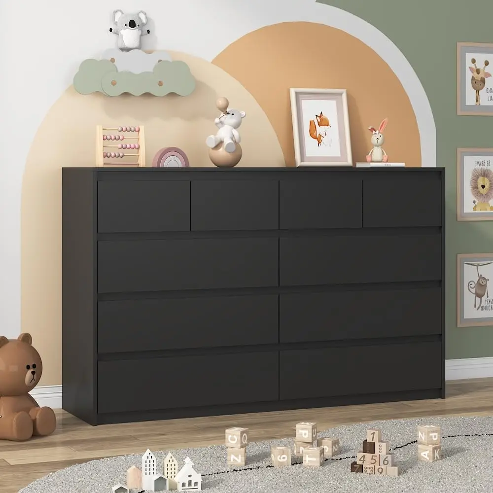 Black-10 Drawers