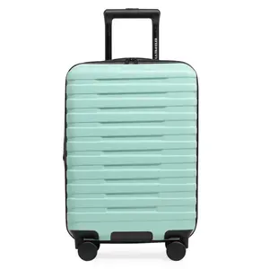 212 MAIN 22 in. Hardshell Boren Carry-on Rugged Spinner Luggage, Waterproof, with USB Port, Rugged Durability, Mint