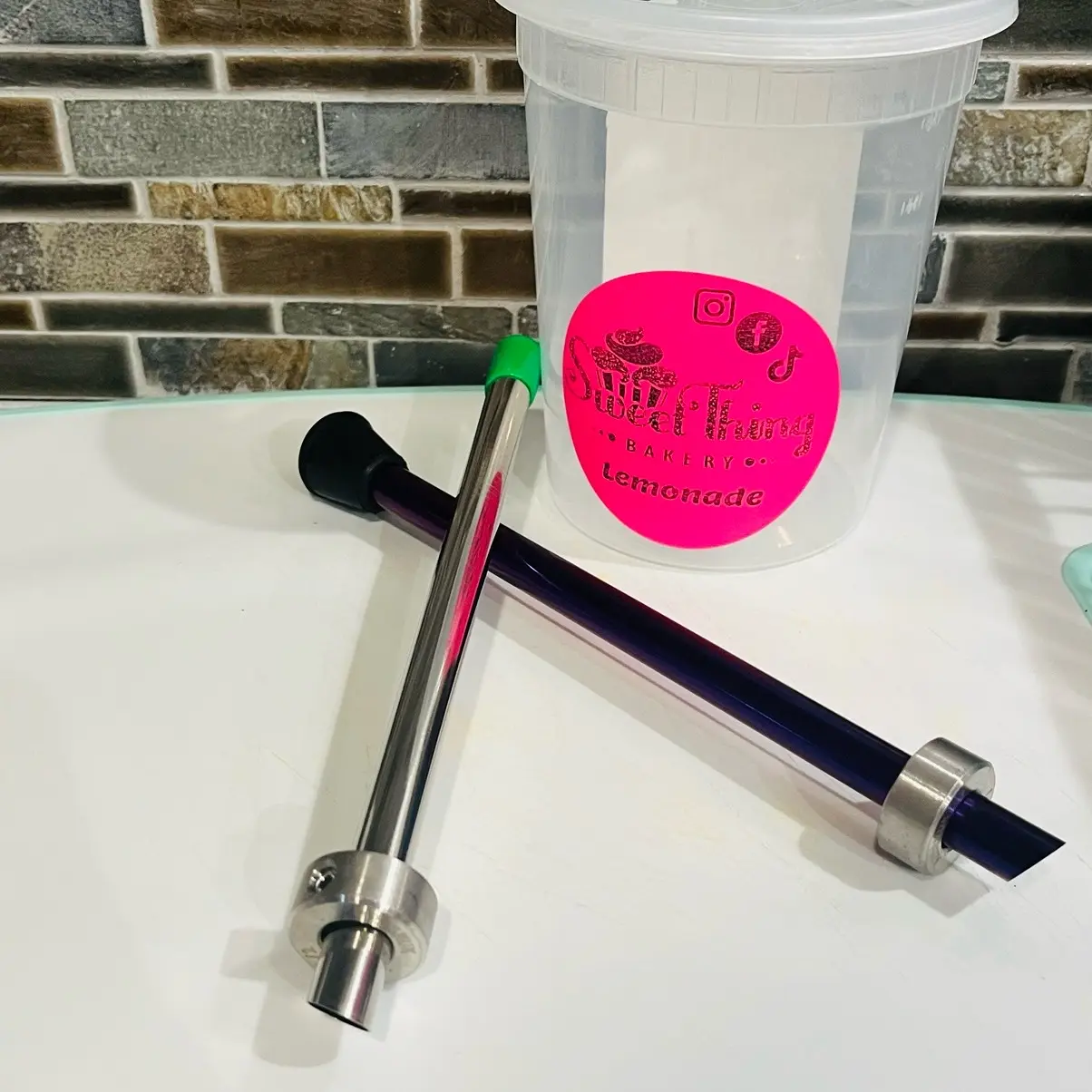 Lemonade Hole Puncher Lemonade straw puncher Deli hole puncher Lemonade Hole Puncher Lemonade straw puncher Deli hole puncher