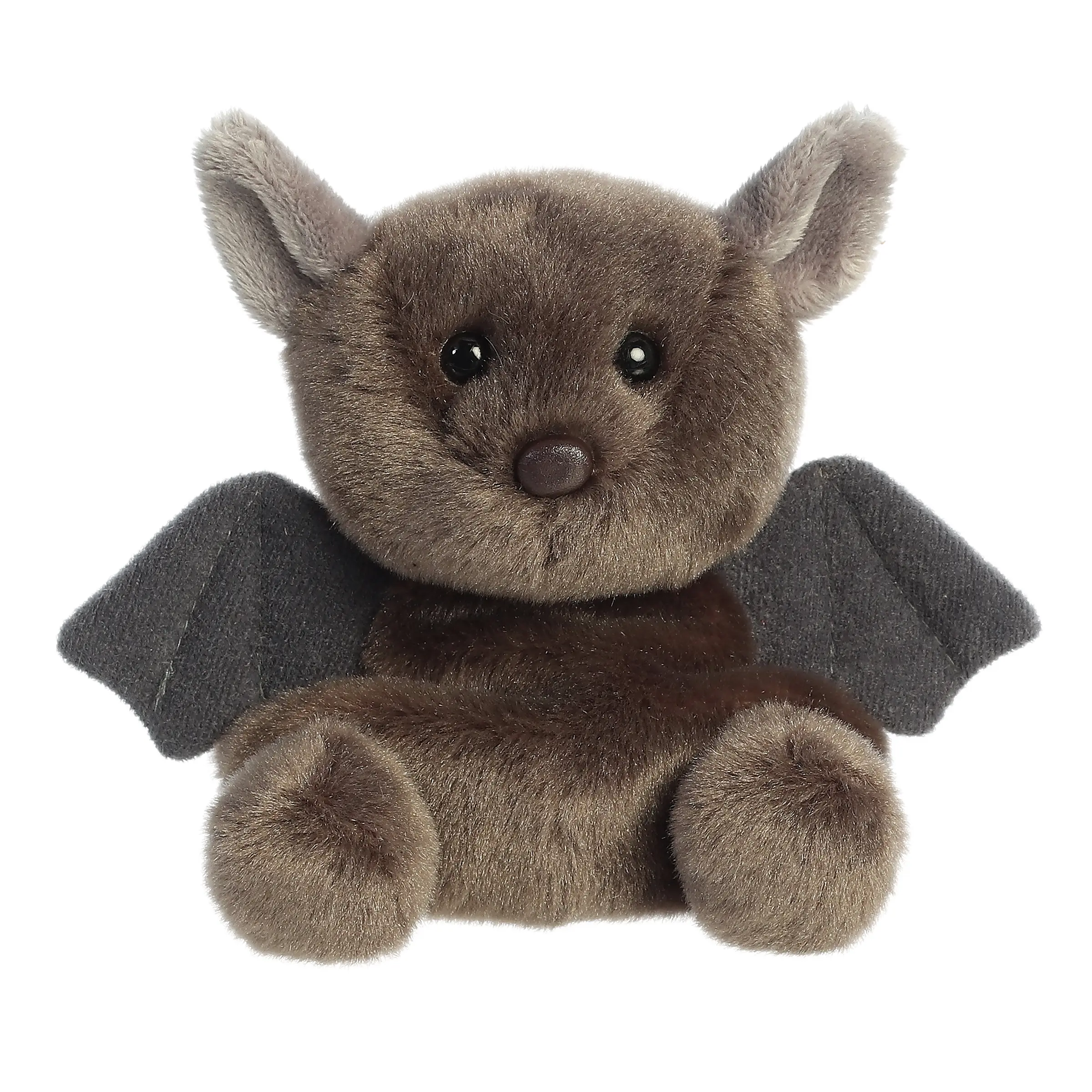 Palm Pals Adorable Luna Bat Brown Soft Plush Collectable Stuffed Animal