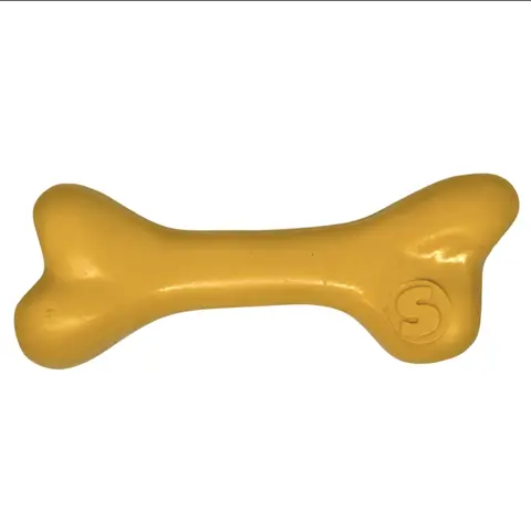 Sodapup PUP-X Synthetic Rubber Chewing & Floating Bone Toy - for Dogs 30-50 lbs, BPA-Free, 30-Day Replacement Guarantee