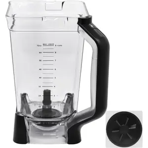 Replacement Pitcher 72 oz XL Compatible with Ninja Blender ( Model) BL610, 72oz Crushing Pitchers Replacement for Ninja BL710WM BL710WMC CO610B CO650B CT610
