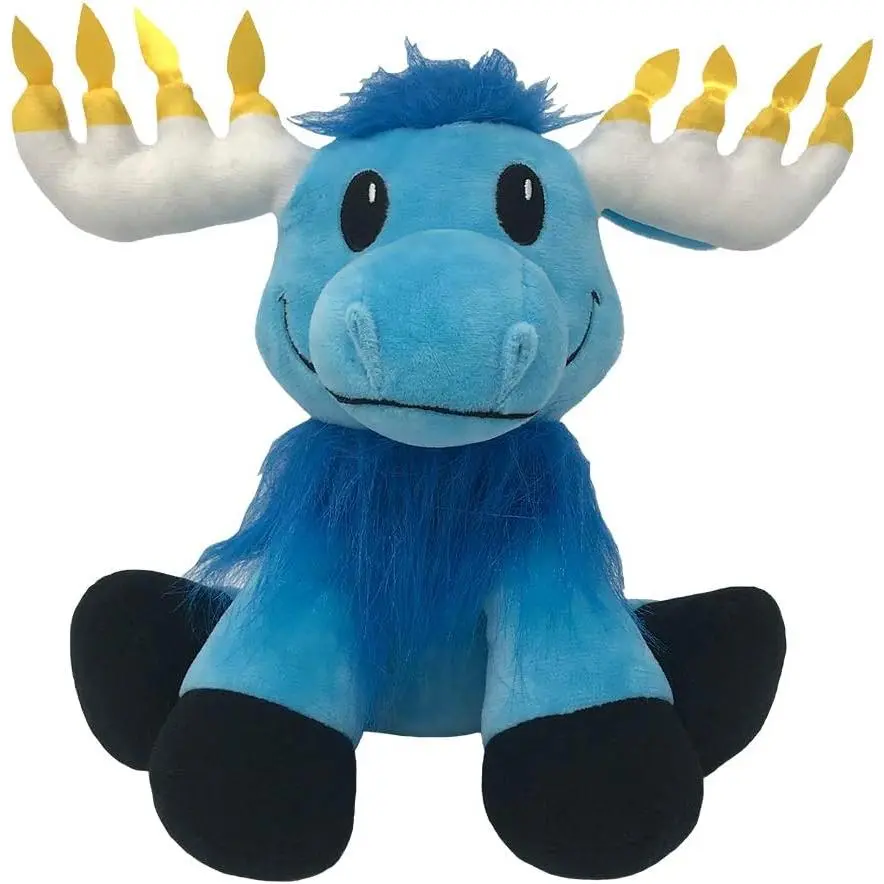 Mitzvah Moose Hanukkah Plush with LightUp Antlers  Storybook, As Seen On Shark Tank, Mensch Pets Holiday Decor for Kids  Family