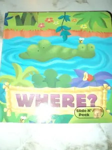 USED-Where Slide N Peek (Slide N' Peek Books) by Adam Devaney (Hardcover)