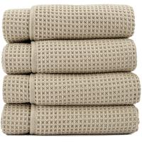Beige Waffle Weave