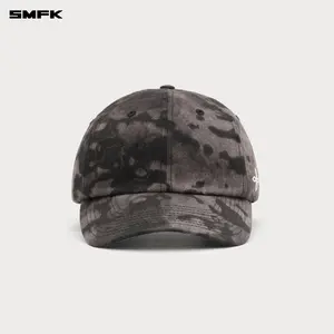 COMPASS Chain Badge Baseball Cap Black Camo