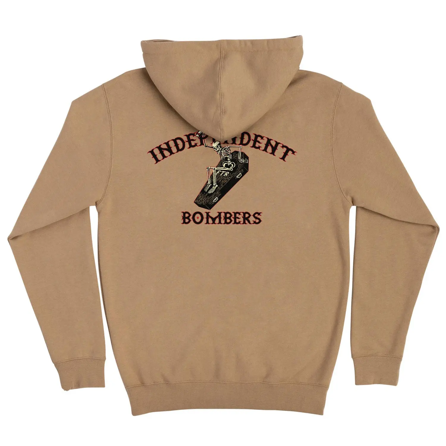 Independent Trucks Hoody Bombers Zip Sandstone