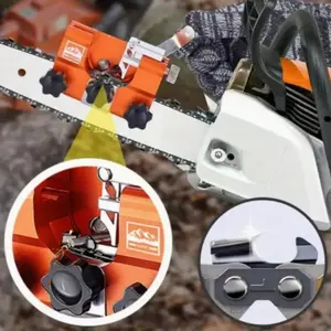Portable Home Small Hand Crank Chainsaw Sharpener, Quick Chain Sharpening Tool, Electric Saw Oil Saw, Manual Hand Crank Chainsaw Sharpener