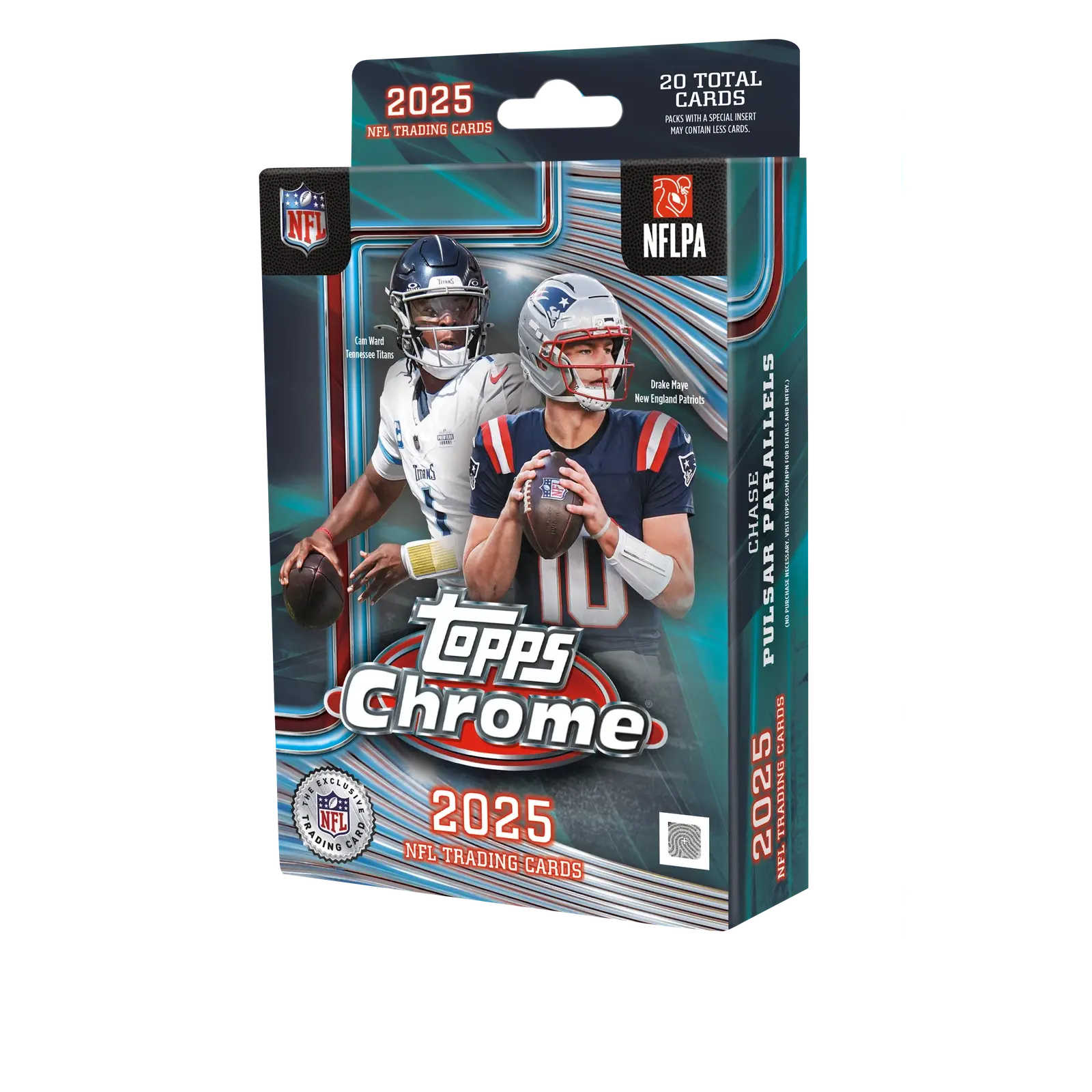 2025 Topps Chrome Football Hanger Box