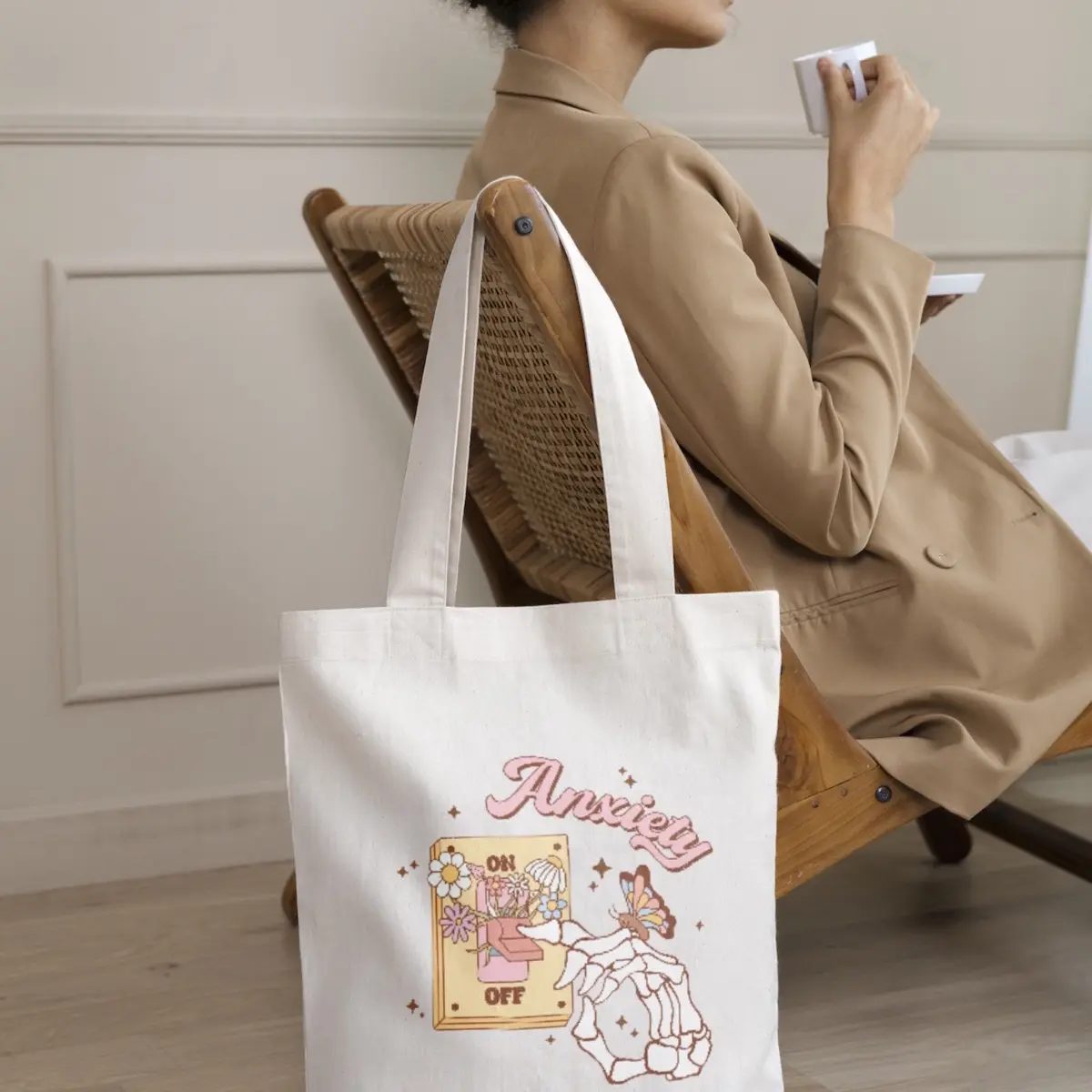 Anti Anxiety Tote Bag