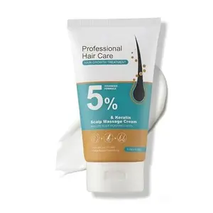 5% Minoxidil Hair Growth Cream with Ginger & Keratin for Men Women Anti-Hair Loss Repair Follicles Boost Fast Regrowth Thickens Roots