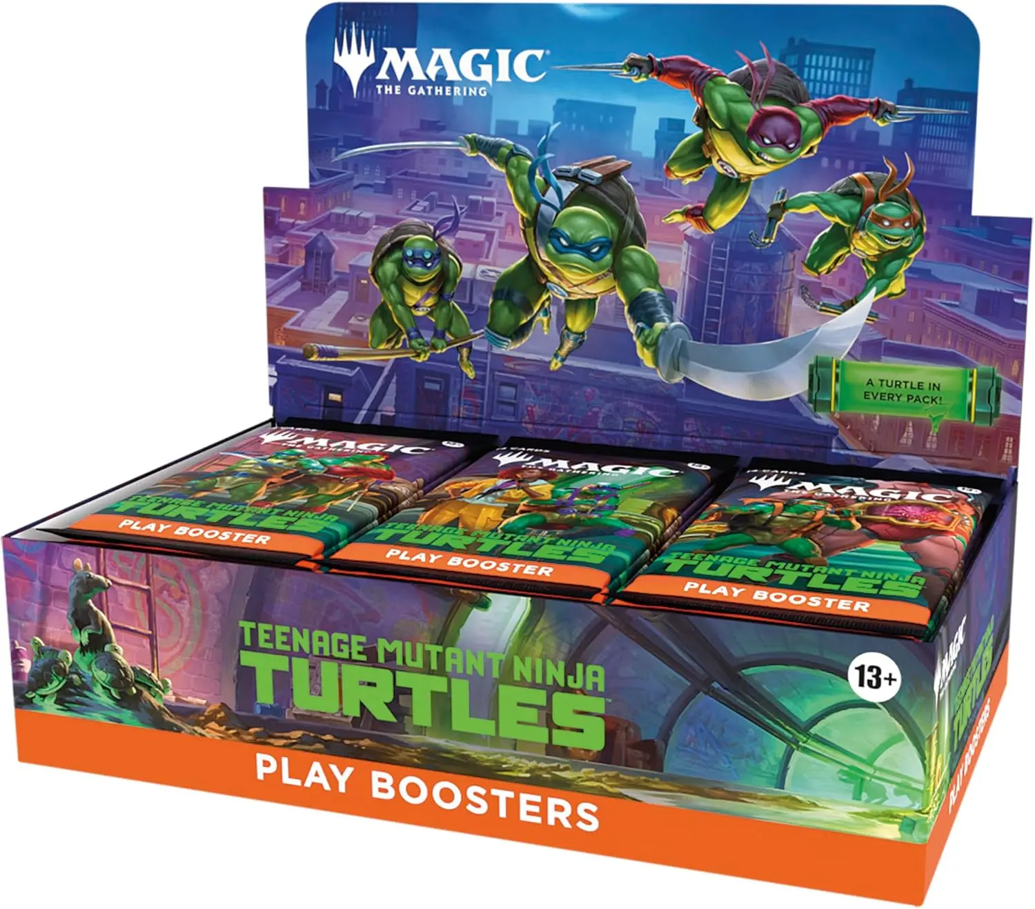 Magic: The Gathering | Teenage Mutant Ninja Turtles - Play Booster Box | 30  Packs | Collectible Trading Card Game - TikTok Shop