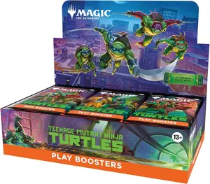 Magic: The Gathering | Teenage Mutant Ninja Turtles - Play Booster Box | 30 Packs | Collectible Trading Card Game