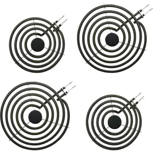 Electric Stove Burner Element MP15YA*2 6" & MP21YA*2 8", MP22YA*2 Compatible with Ken-more May-Tag Whirl-pool Range Stoves