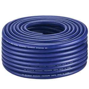 【FathersDayGift】VEVOR 3/8 in Self Sinking Aeration Hose, 100 Ft Long Weighted Pond Aerator Hose Kit, Heavy Duty Rubber Pond Aeration Tubing, Flexible Airline for Lake Water Garden Aerators & Diffusers