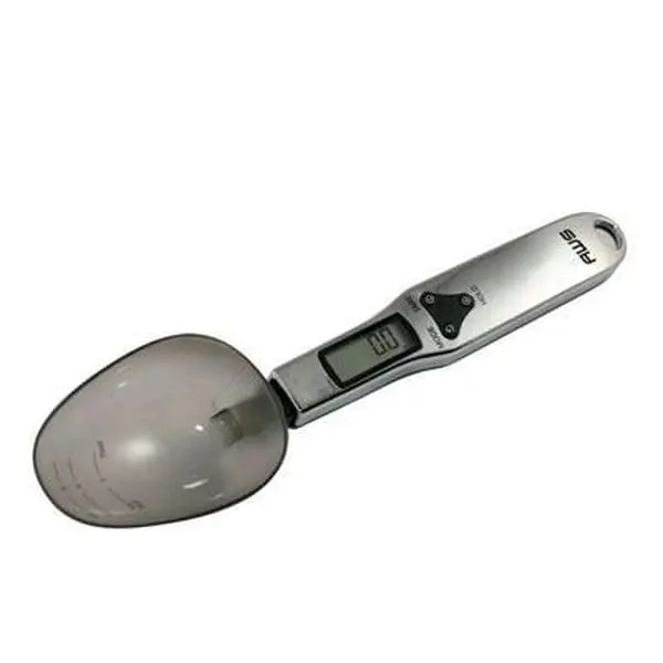 American Weigh Scales SG-300 Digital Measuring Spoon Scale, Silver Kitchen Utensil