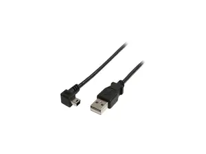 StarTech.com USB2HABM6RA 6 ft Mini USB Cable - A to Right Angle Mini B