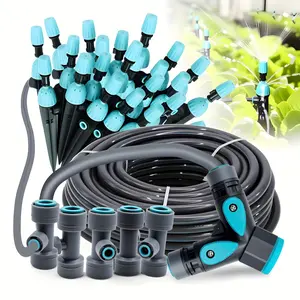 3/8-inch horticultural irrigation system 12mmPE hose 360 adjustable 2-in-1 spray quick-connect micro-emitter sprayer Adjustable Watering System
