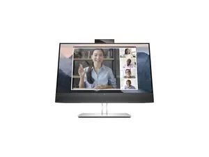 HP 24" (23.8" Viewable) IPS FHD IPS Conferencing Monitor 5 ms GtG (with overdrive) D-Sub, HDMI, DisplayPort, USB Flat Panel E24mv G4