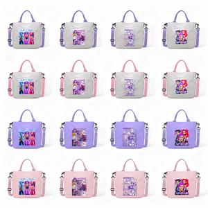 K-Pop Demon 2 Hunter Shoulder Bag – Cute Cartoon Rumi, Mira & Zoey Print Crossbody Tote, Large Capacity Gift Bag
