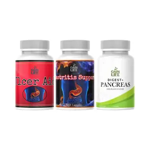Gain Life Trio Gastritis Support Vitamins Dietary Supplement