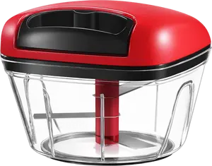 Manual Food Processor Vegetable Cutter Geedel Pull Chopper with String 2 Cup 500ml for Veggies Fruits Salad Onion Nuts Herbs Effortless Chopping Versatile Use Safe Design