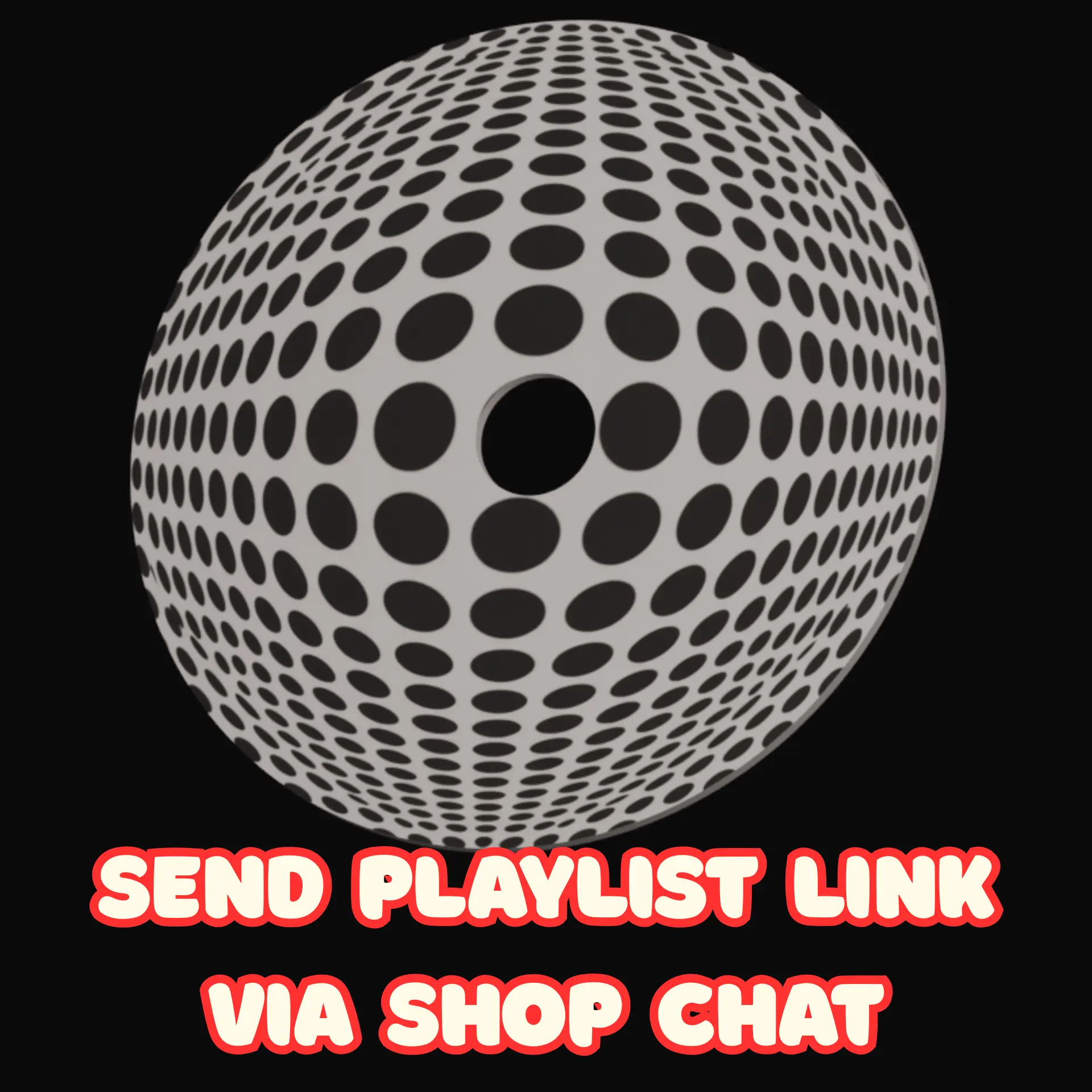 8- Send Playlist In Shop Chat