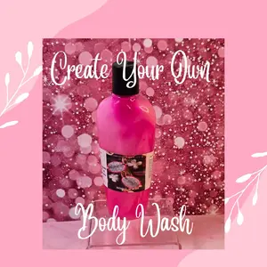Create Your Own Foaming All Natural Body Wash. Handmade Moisturizing Shower Gel. luxurious Hydrating Gentle Daily