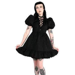 Abby Puff Sleeve Dress - No Restock!