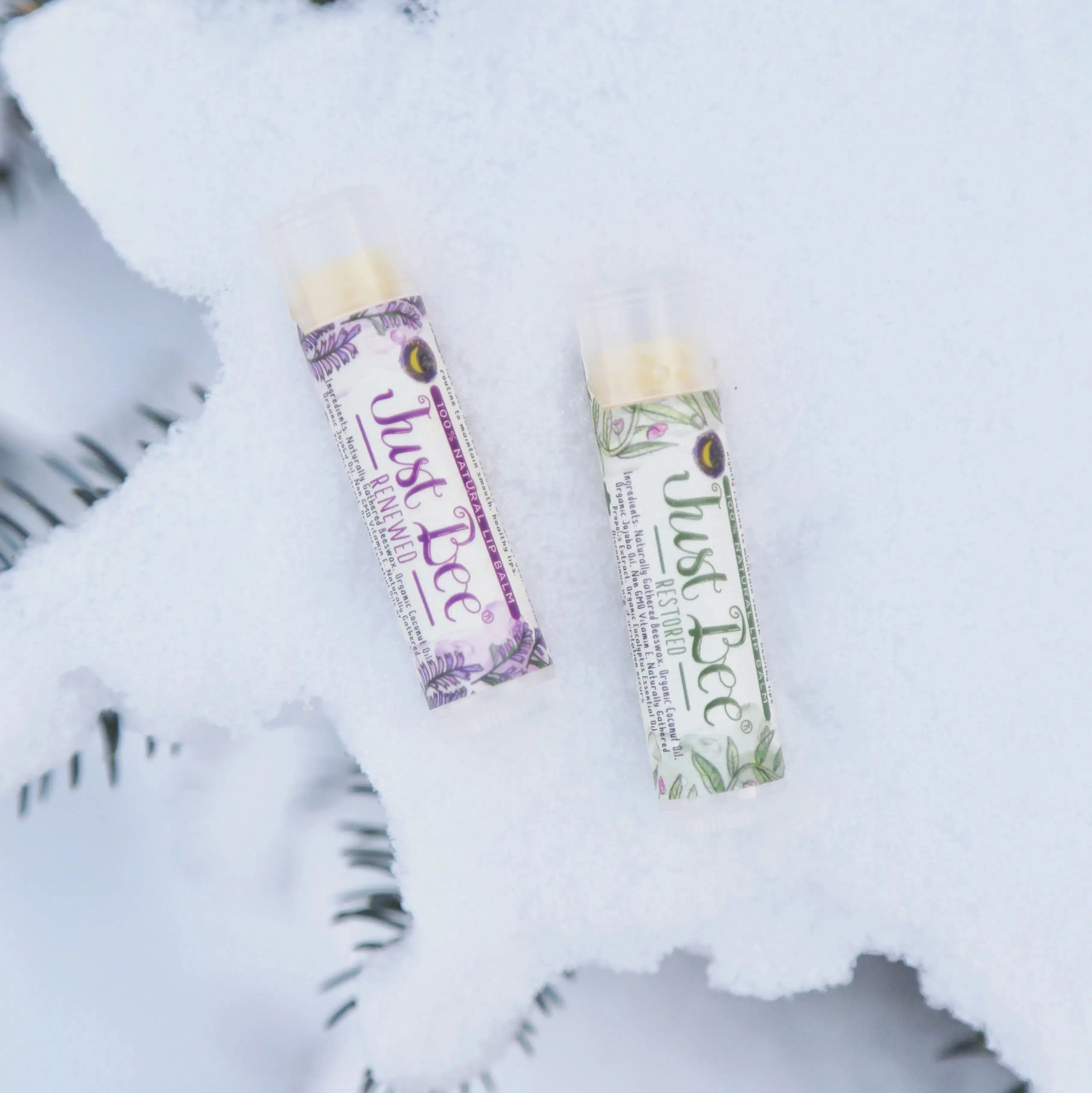 Overnight Flavors Lip Balm Sampler with Propolis, Beeswax & Botanical Oils
