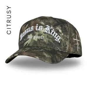 JESUS IS KING - CAMO | TRUCKER HAT