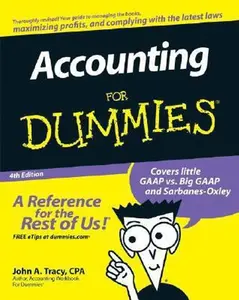 USED-Accounting For Dummies by John A. Tracy (Paperback)