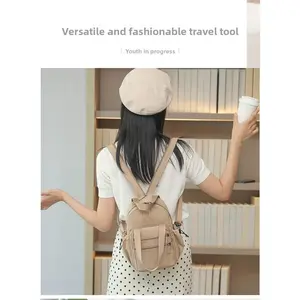 Crossbody bag, men's and women's simple nylon cloth backpack, personalized trend mobile phone bag, sports and leisure simple satchel Multifunctional Tennis Sports Backpack outdoor tactical bag backpack