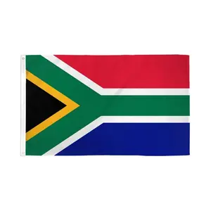 South Africa National Flag, 3x5ft Polyester Dye Sublimation Print Banner, Party Decor, Outdoor Banner for Home & Festive Party Backdrops, Outdoor Banners