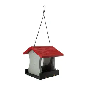 Woodlink 8041133 1.75 lbs Going Green Wild Bird Plastic Ranch Bird Feeder