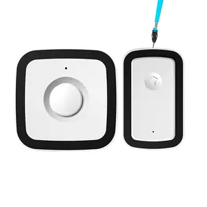 Wireless Elderly Caller Home Long-Distance One-Key Emergency Help Button Bedside Alarm Safety Bell