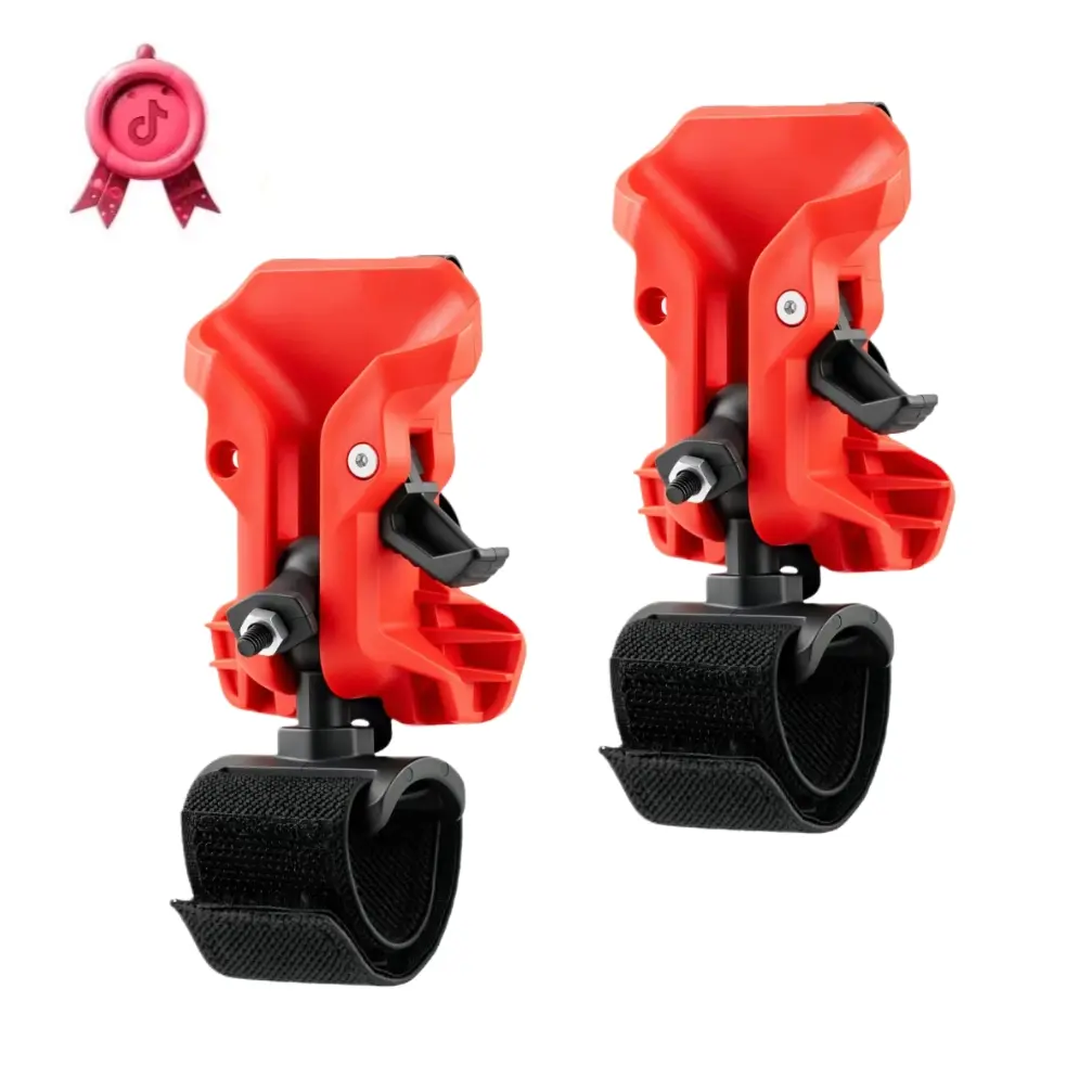 High-Hardness Drill Holder Belt Clip - Quick-Release, Anti-Slip, Self-Locking Waist Hanger, Portable Double-Lock Tools Storage Organizer for Tool Organization