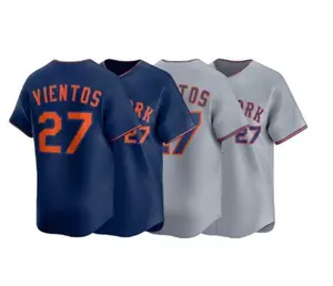 NYBaseballAll-StarStyleJerseyGray#27VientosInspiredPlayerShirt, Limited Edition Fan Gift #baseballjersey #nybaseball #allstarstyle #vientos #mlbstyle #baseballfan #sportstyle #jerseyshirt #streetwear #tiktokshop #foryou