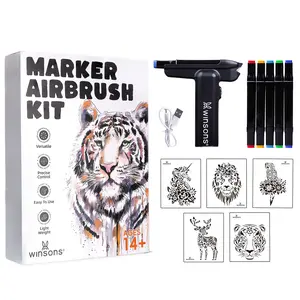 WINSONS Cordless Electric Airbrush Marker Kit